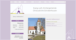 Desktop Screenshot of christuskirche-sob.de